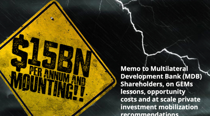 Unlock our hidden Gems: Costs to Developing Countries of MDBs not democratising investor access to GEMS risk Database